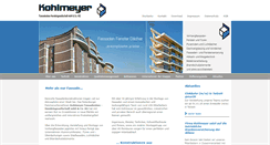 Desktop Screenshot of kohlmeyer.de